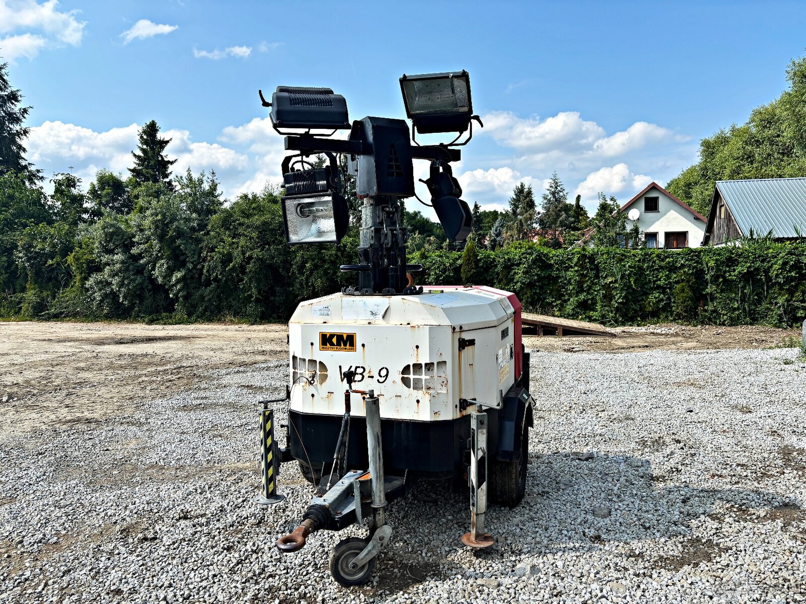 TOWER LIGHT VB-9 MOBILNY MASZT OŚWIETLENIOWY 2012R | Tower L - 5