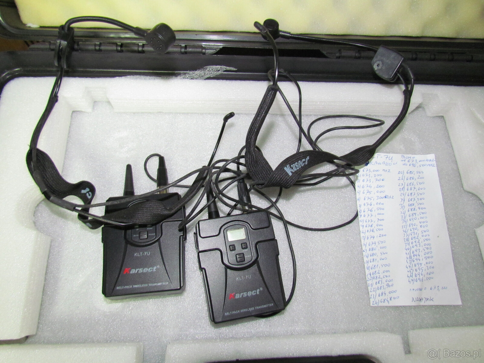 Mikrofony Bezprzewodowe Karsect KLT-7U - 5