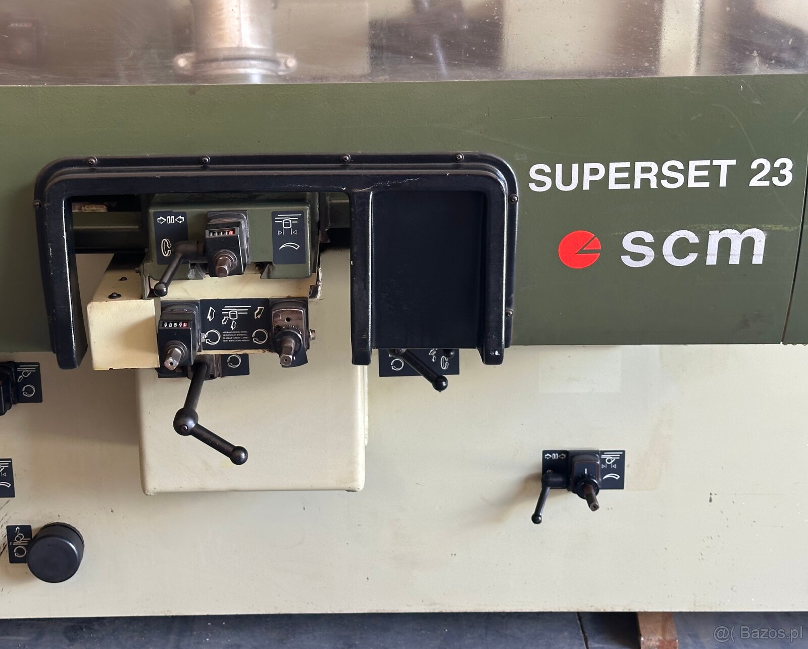 Strugarka czterostronna SCM Superset 23 – 5 głowic – 230 × 1 - 5