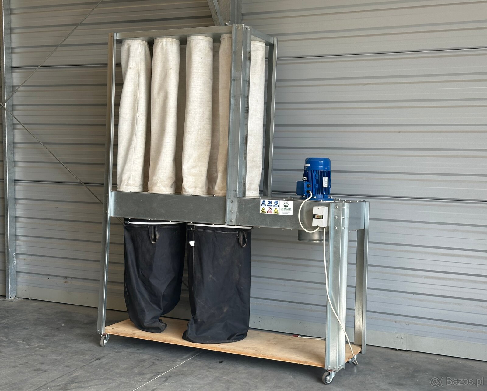 ODCIĄG TROCIN 3,6 kW – odpylacz do maszyn stolarskich - 5