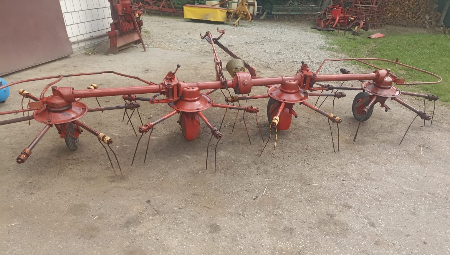 Przewracarka przetrząsacz karuzelowy Niemeyer HR 462 D - 5