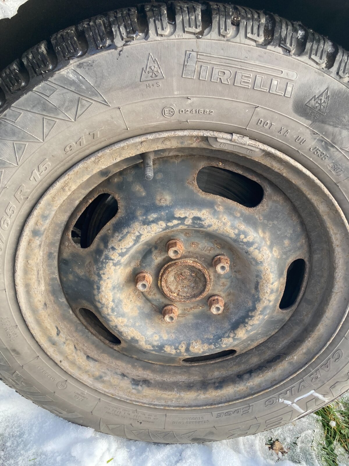 Opony Zimowe rozmiar 195x65x15 Felgami do Opla - 5