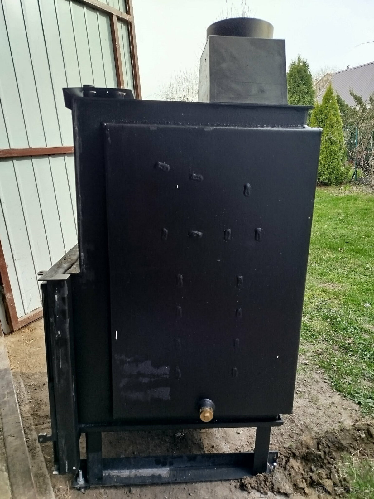 używany kominek z płaszczem wodnym Lava Base PL 17 kW - 5