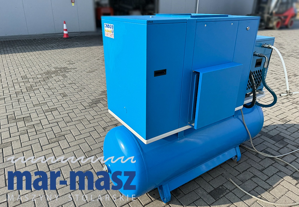 Sprężarka śrubowa GUDEPOL typ SMART-3G 11/10 zbiornik 500l - 5