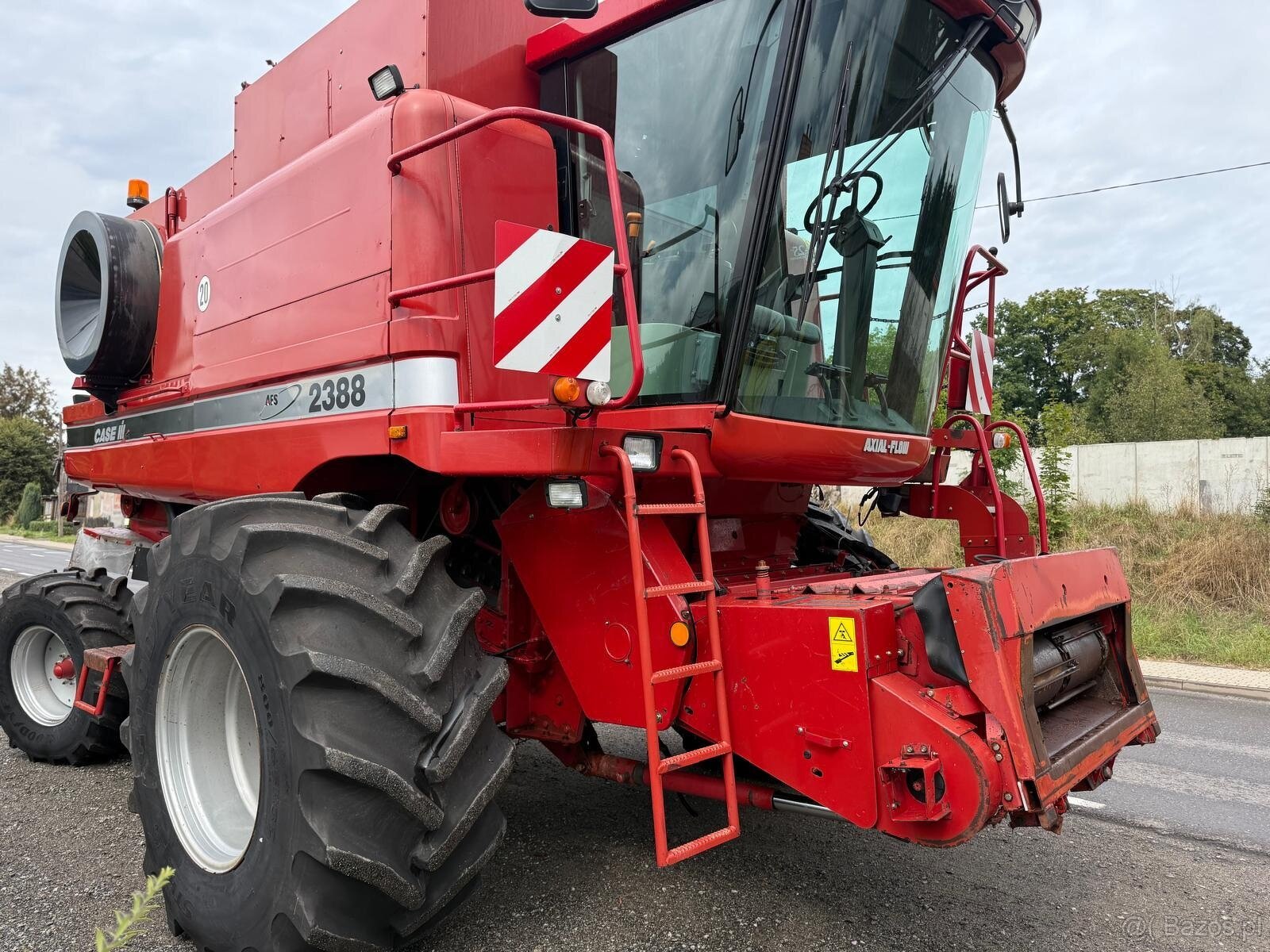 Kombajn zbożowy Case 2388 heder stół do rzepaku rok 2003 spr - 5