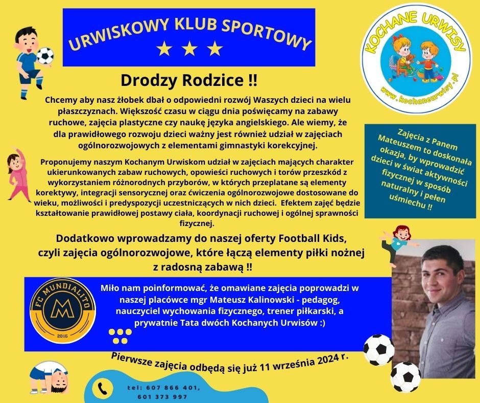ŻŁOBEK – KLUB DZIECIĘCY KOCHANE URWISY opieka nad dziećmi - 5
