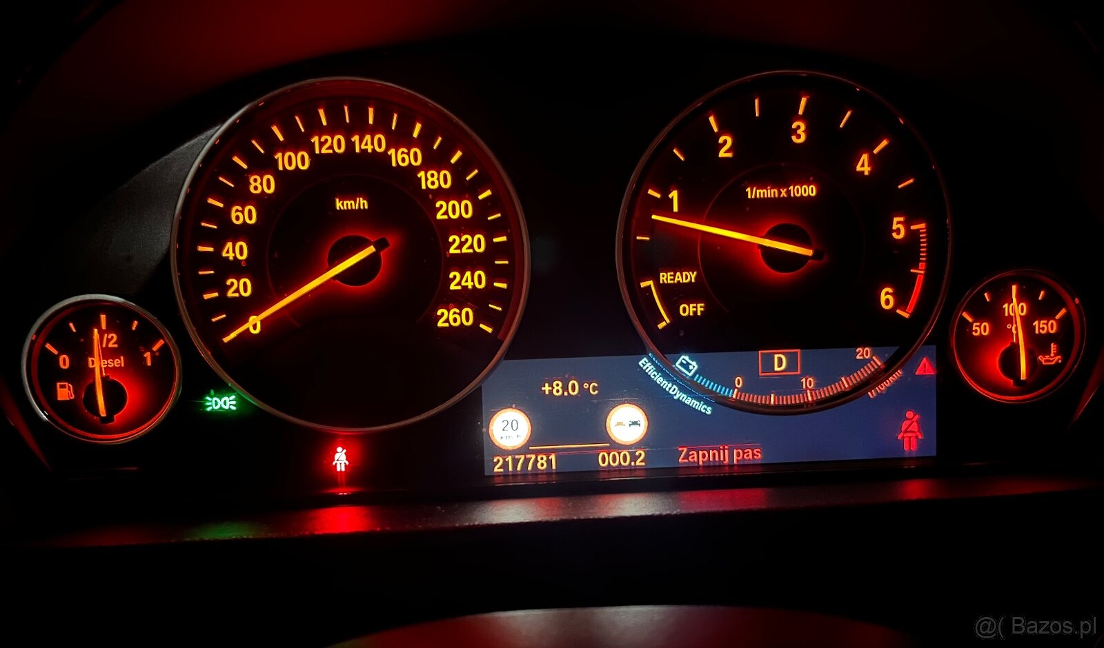 BMW F31 320d LUXURY Xdrive Automat Full Opcja - 5