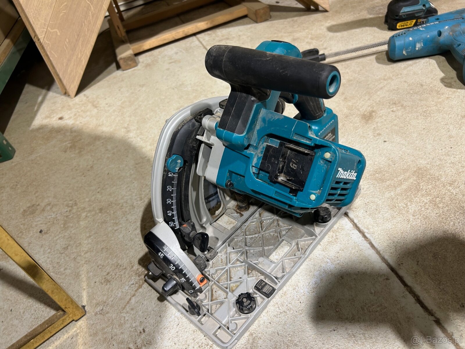 Akumulatorowa ręczna pilarka tarczowa Makita DSP600 LXT - 5