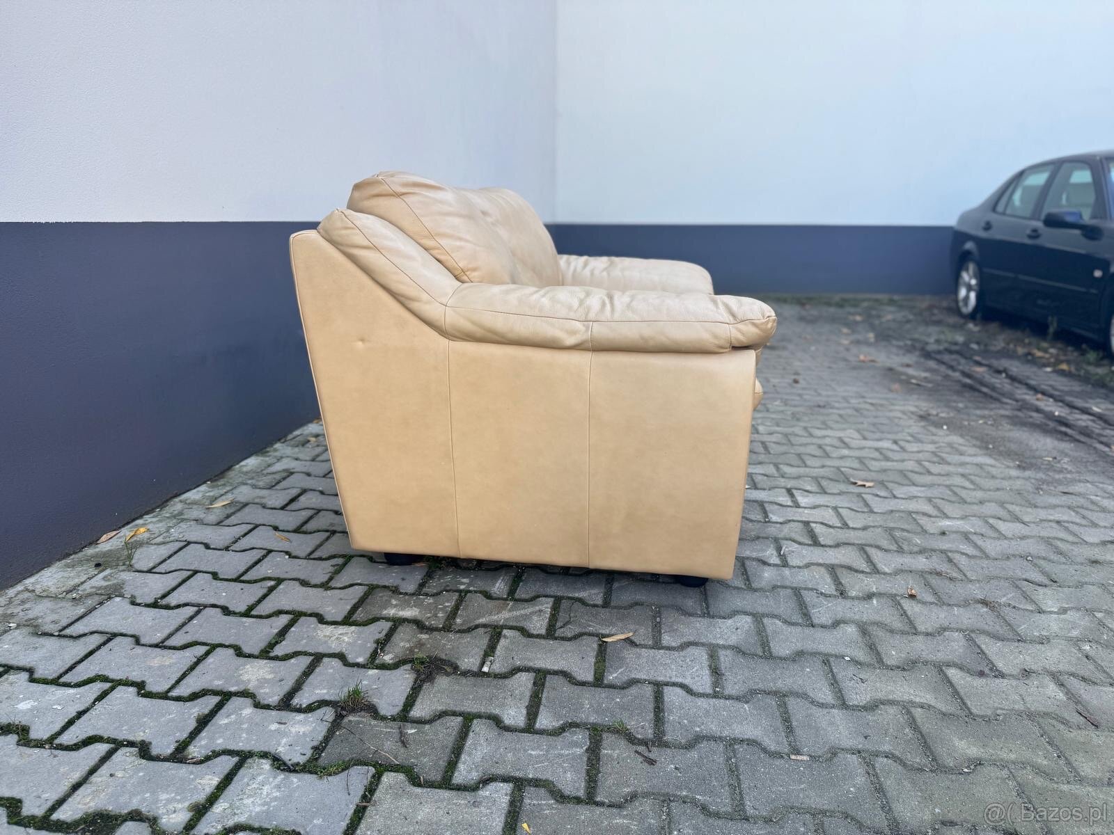 Sofa skórzana w bardzo dobrym stanie - 5