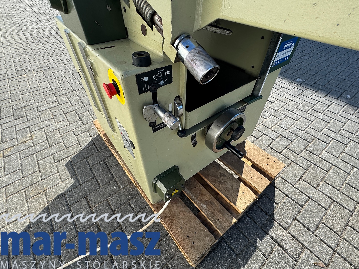 Wyrówniarko – grubościówka SCM 2041 FSB - 5