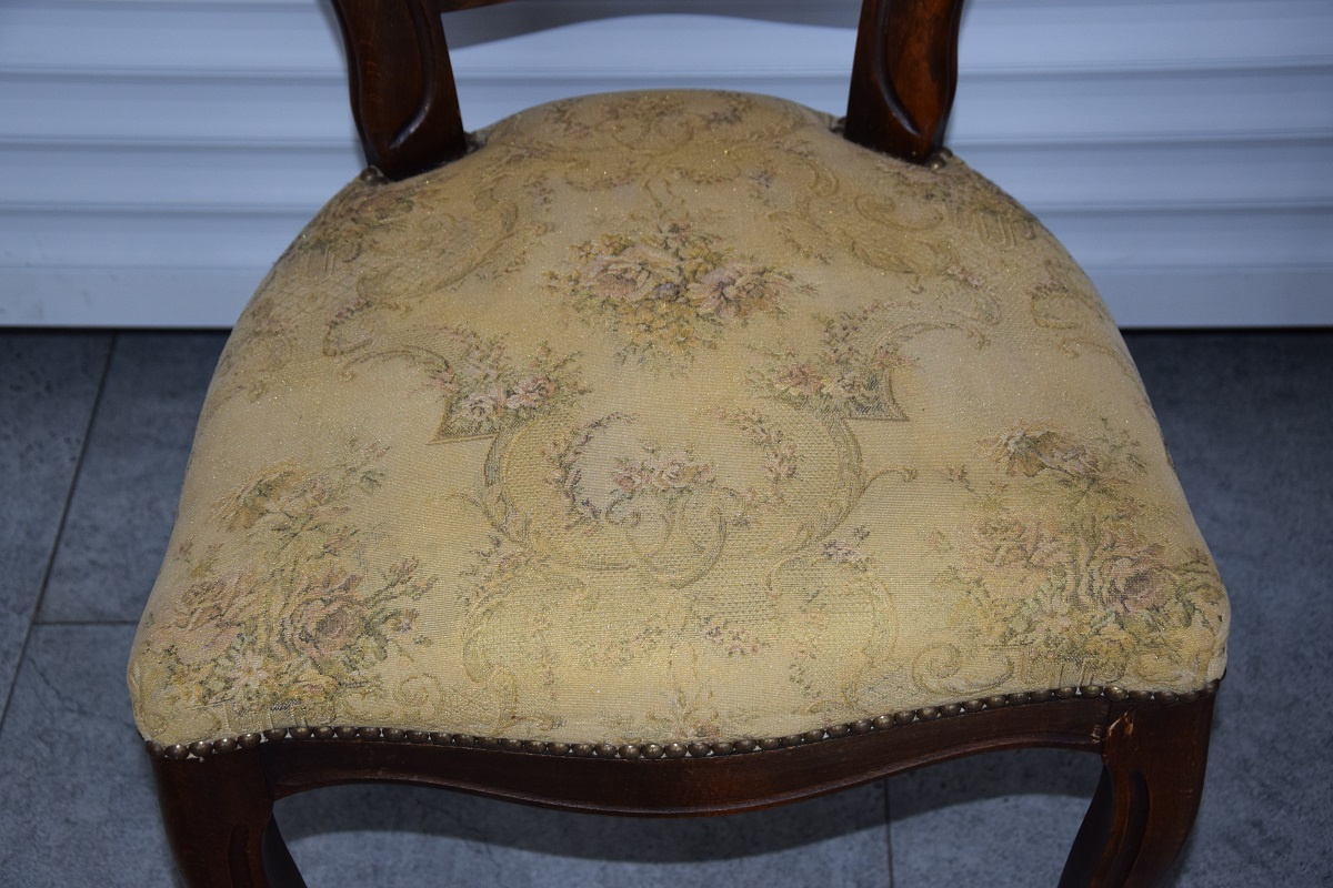 krzesła medaliony 6 sztuk - super stan - 5