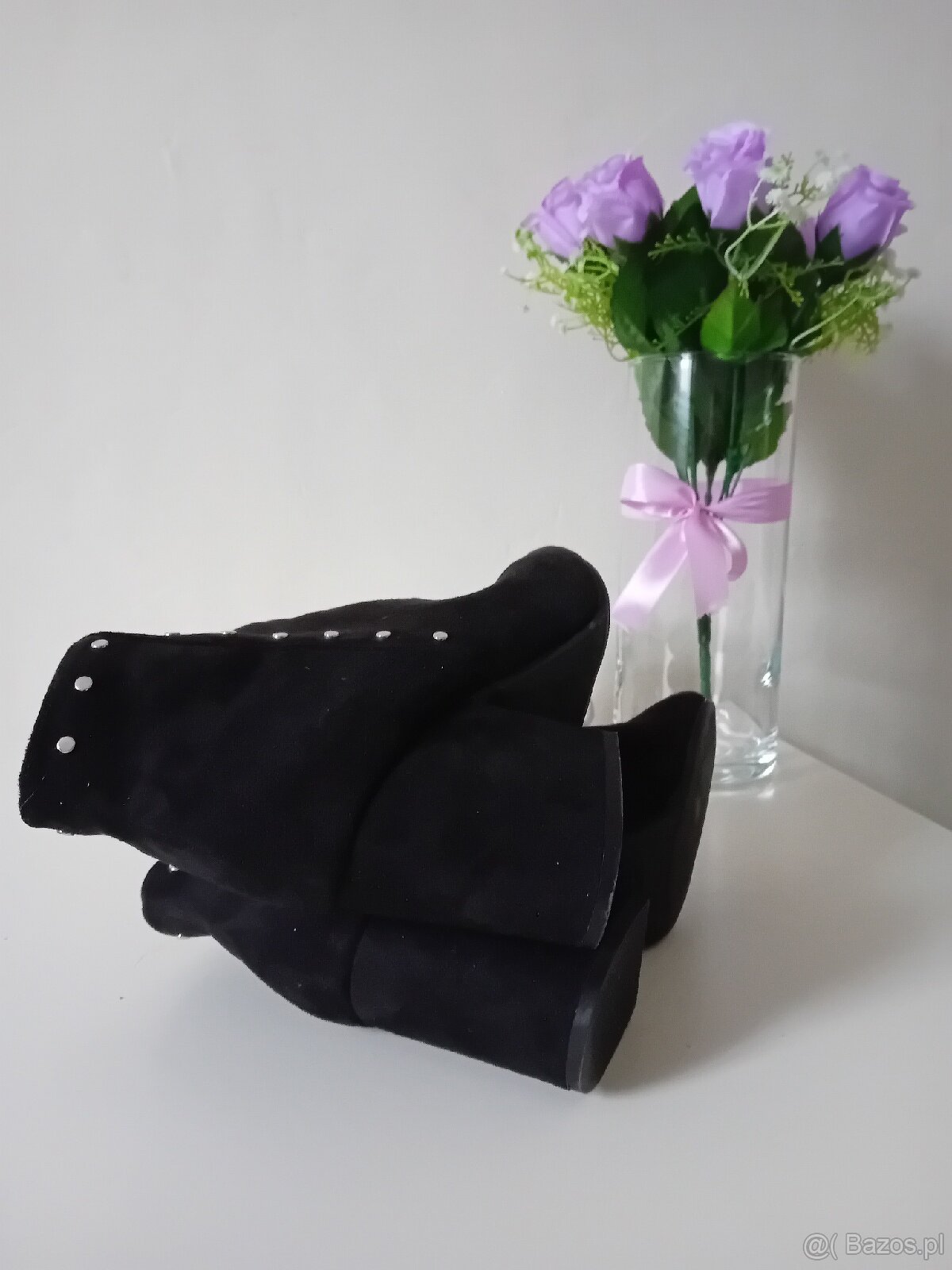 Czarne botki Deezze - 5