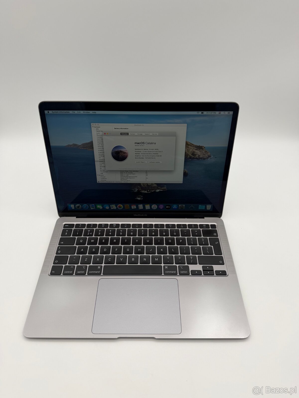 Gwarancja MacBook Air 13 i7 2020, 16gb, 512gb ssd - 5