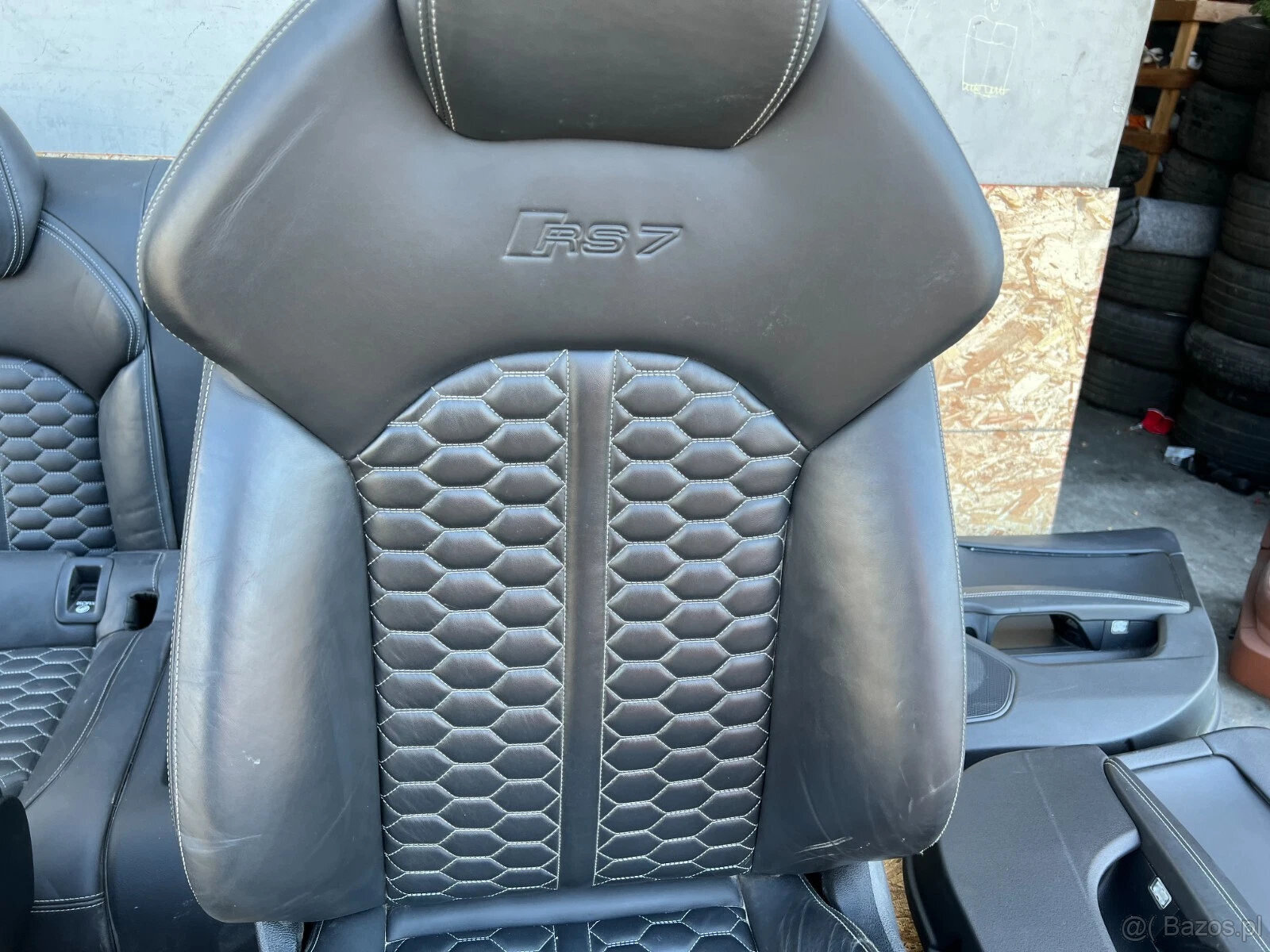 Komplet skórzanych siedzeń Audi A7 S7 RS7 - 5