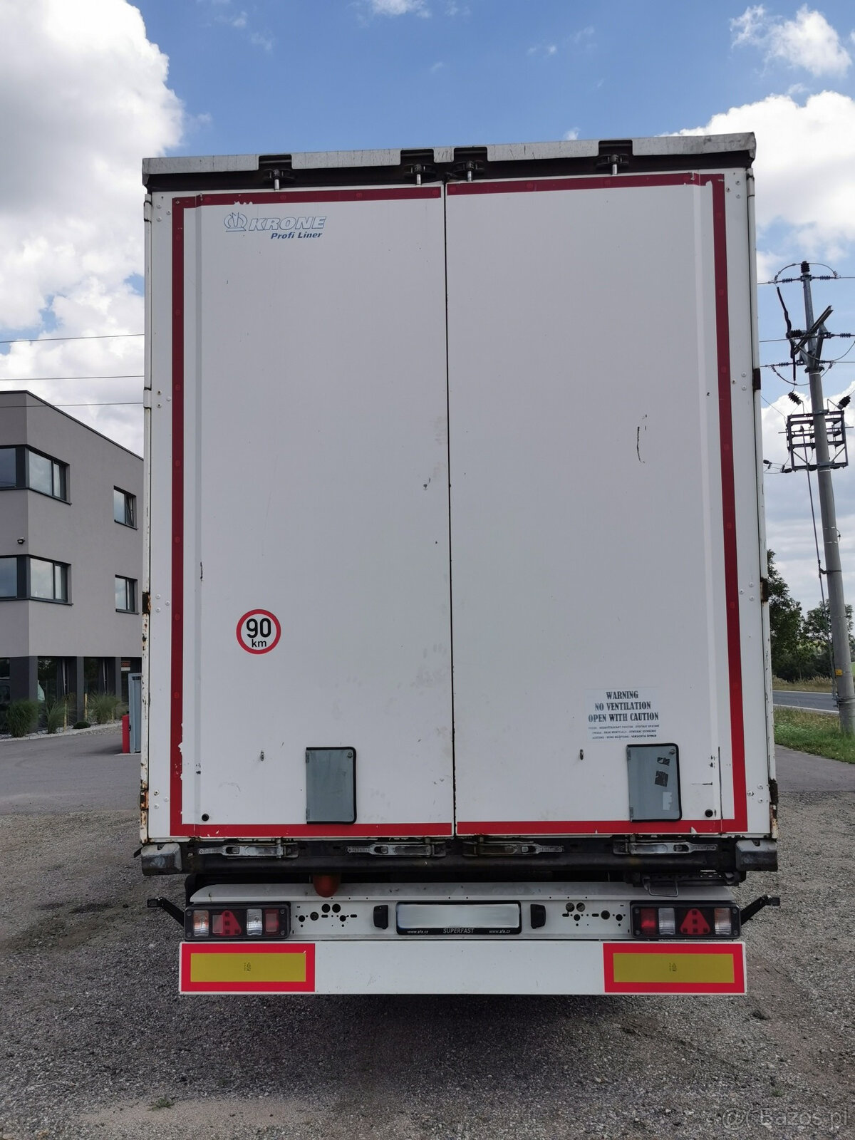 Sprzedam naczepę platformową KRONE - 5