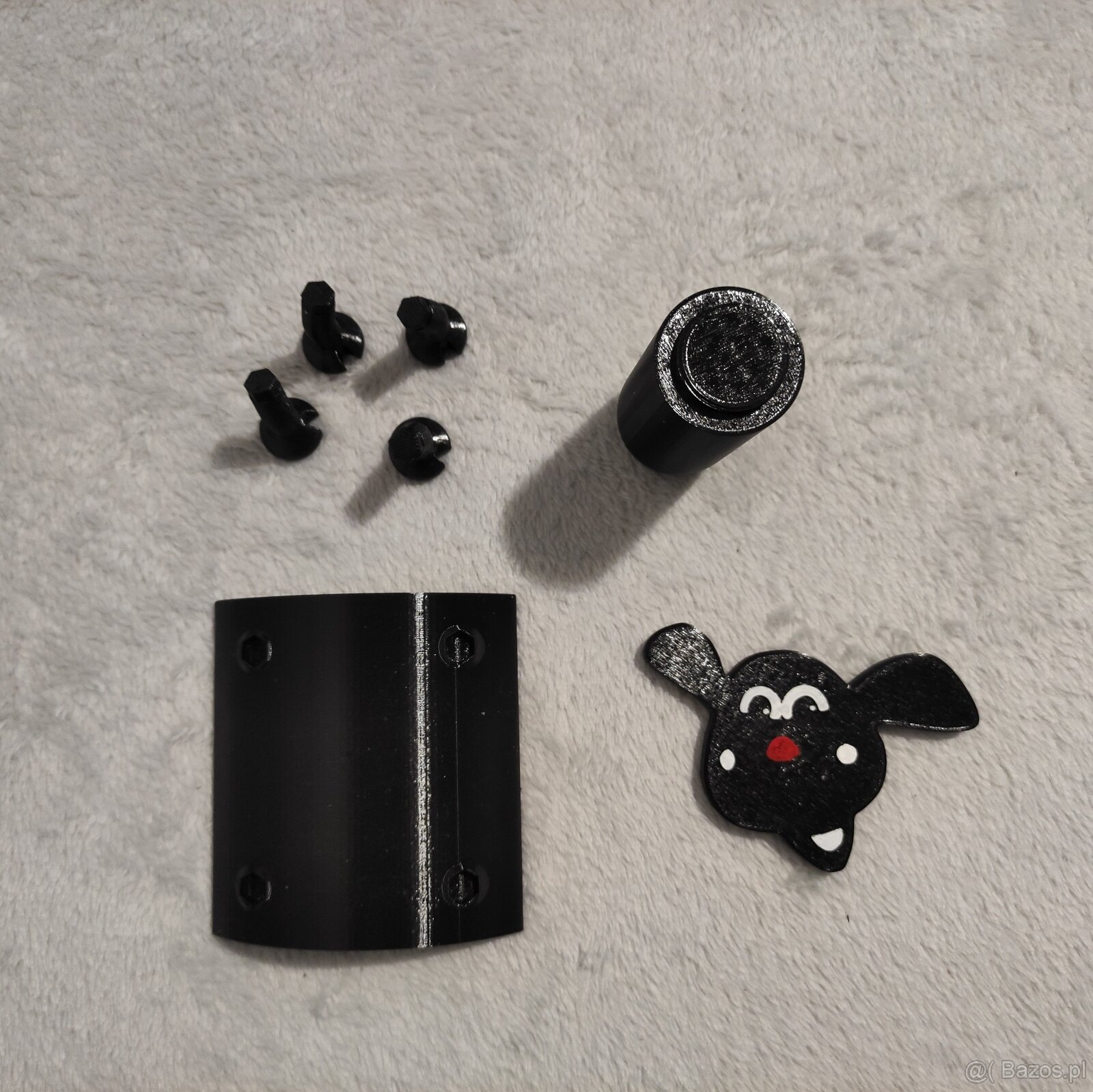 Wesoły stojak na papier toaletowy — druk 3D - 5