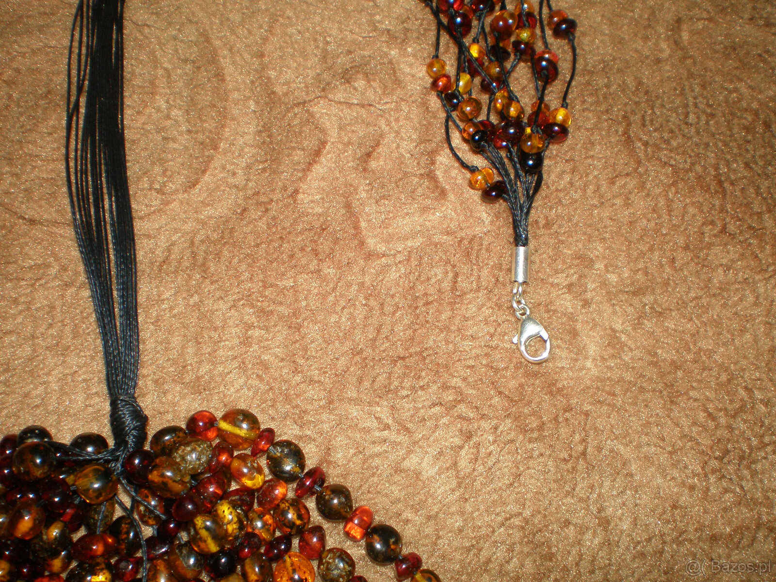 Sprzedam naszyjnik i bransoletkę z bursztynu używane. - 5