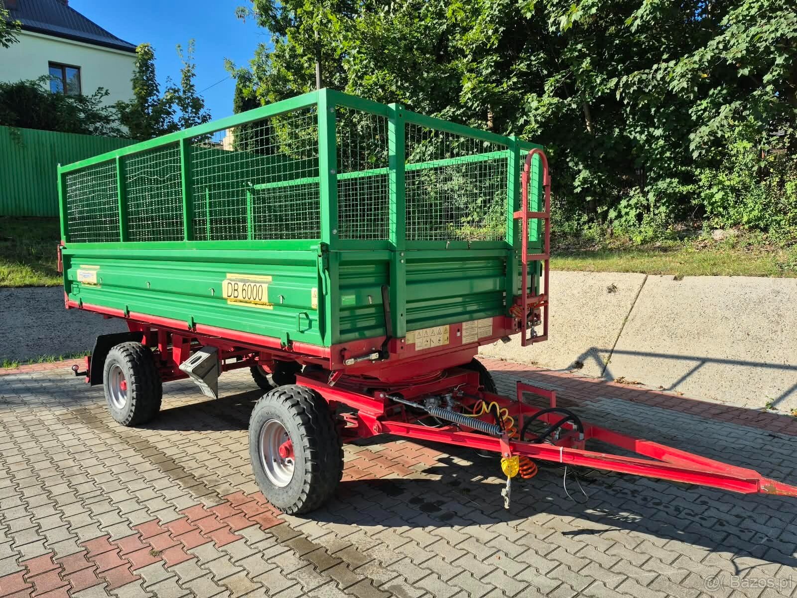 PRZYCZEPA CIĘŻAROWA ROLNICZA METALTECH - 5