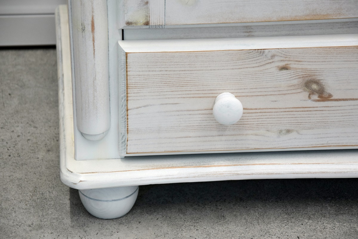 szafa z drewna sosnowego - jak nowa - 5