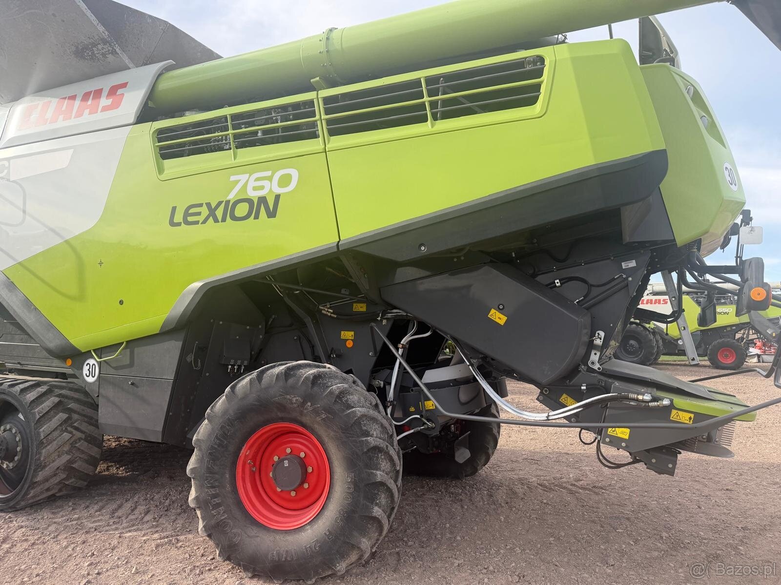 Kombajn zbożowy Claas Lexion 760TT heder V1050 rok prod.2014 - 5