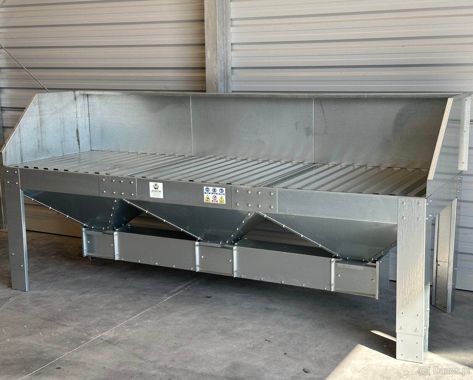 Stół szlifierski odciągowy / aluminiowy 3000x1000mm - 5
