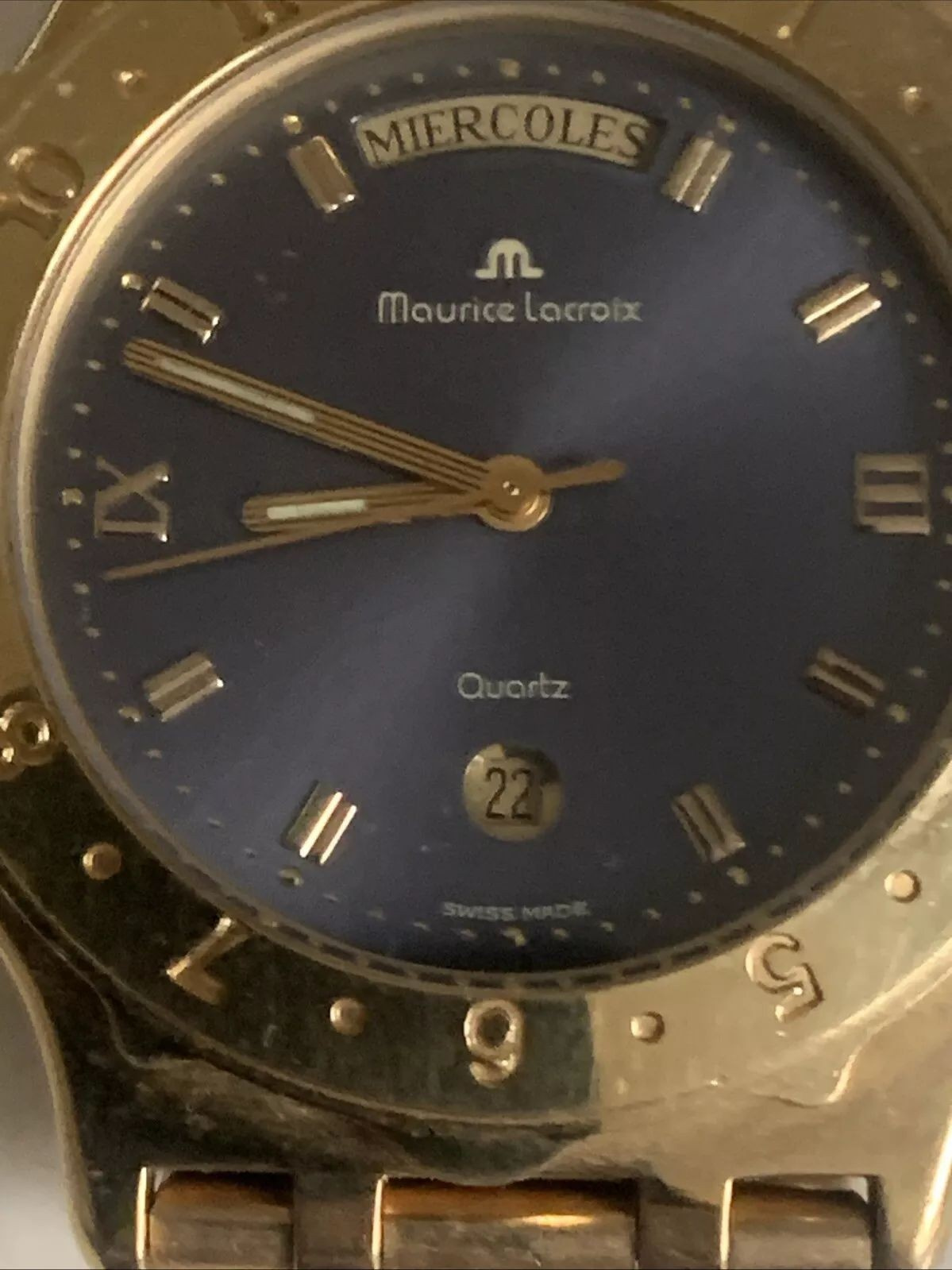 Złoty zegarek 750 Maurice Lacroix - 5