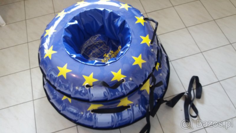 Pontony do snow i summertubingu 100cm z twardym dnem - 5