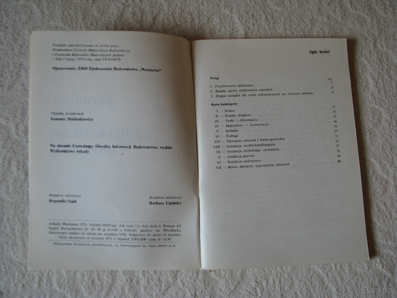 Poradnik dla użytkowników mieszkań, B. Sajek, B. Lipińska - 5