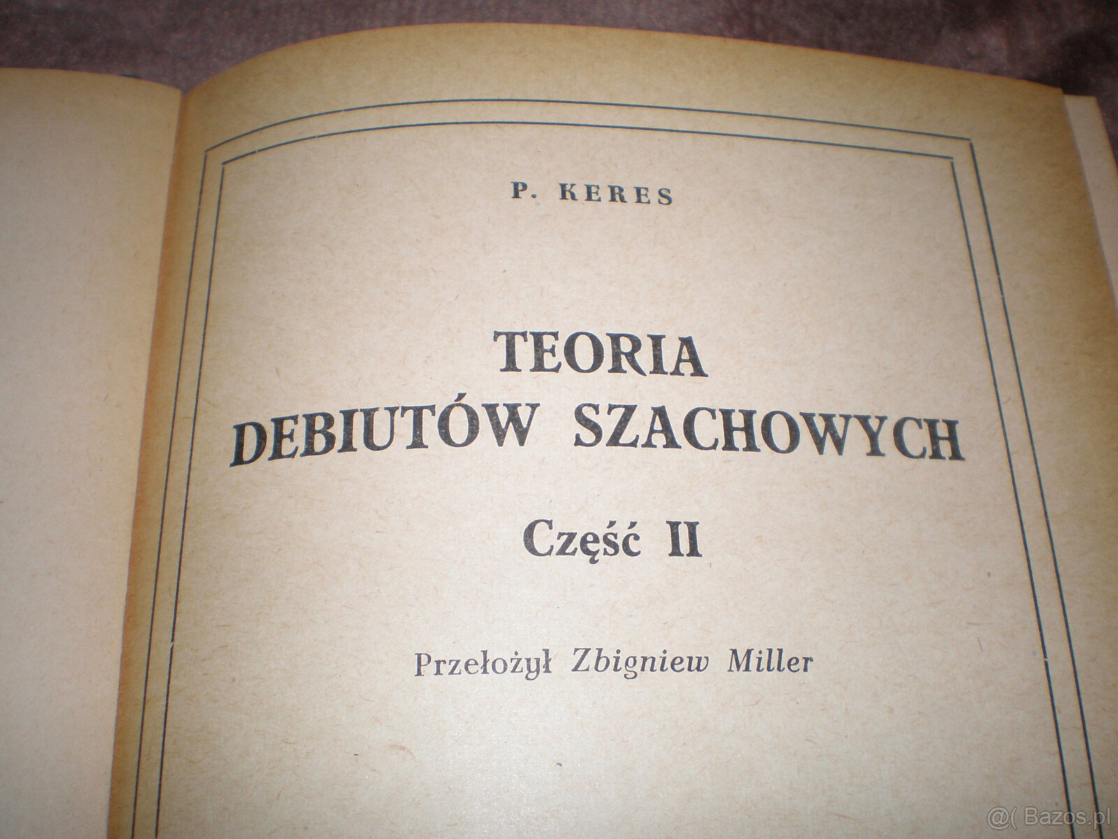 Sprzedam książki Teorie debiutów szachowych część I wydana w - 5