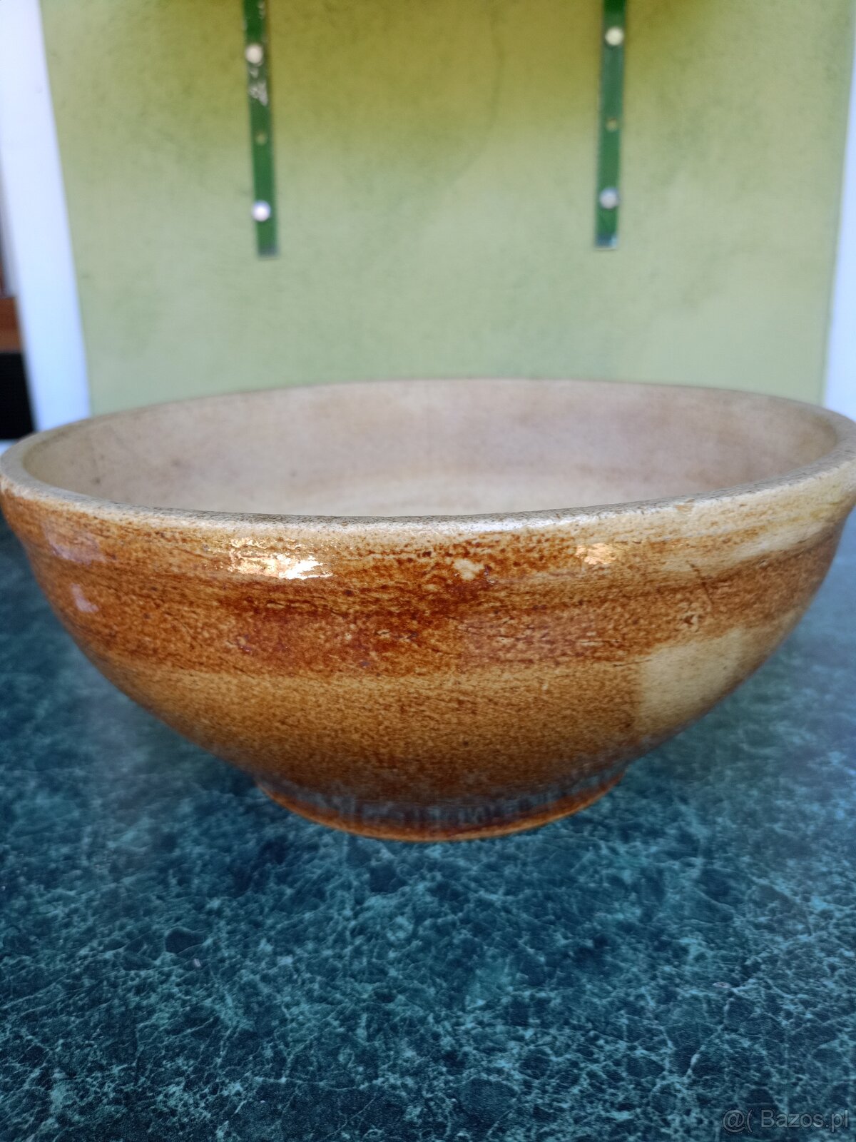 Ręcznie robiona misa ceramiczna – makutra. - 5
