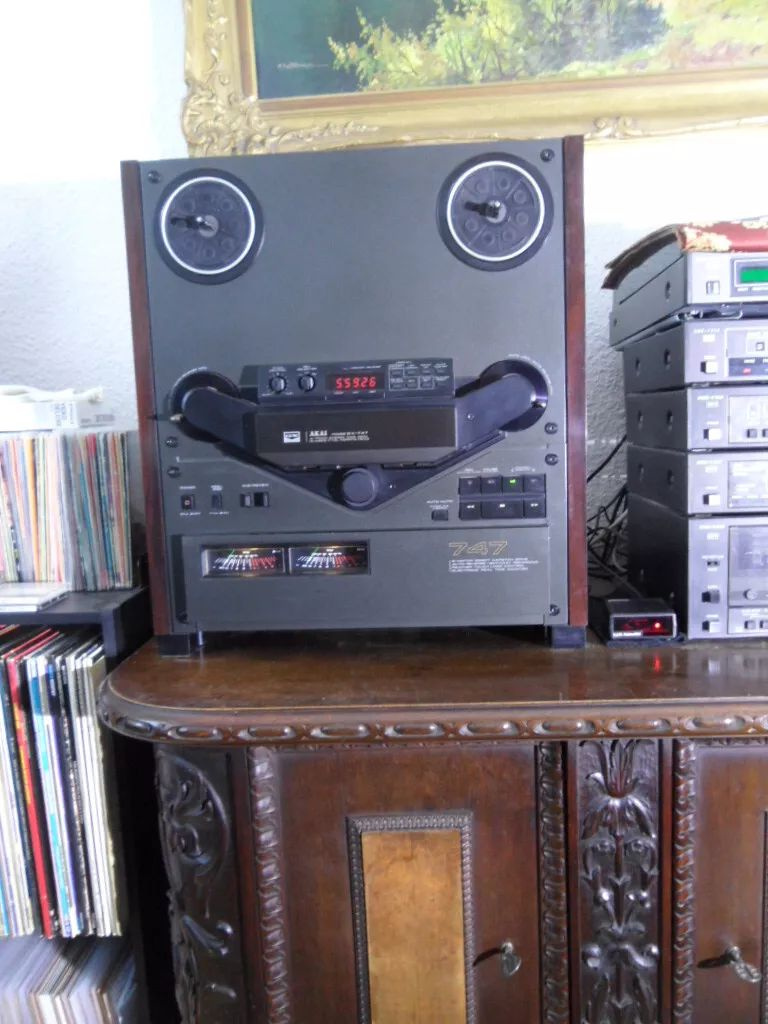 Magnetofon AKAI GX-747 SAITAMA z Japonii, czarny, w doskonał - 5