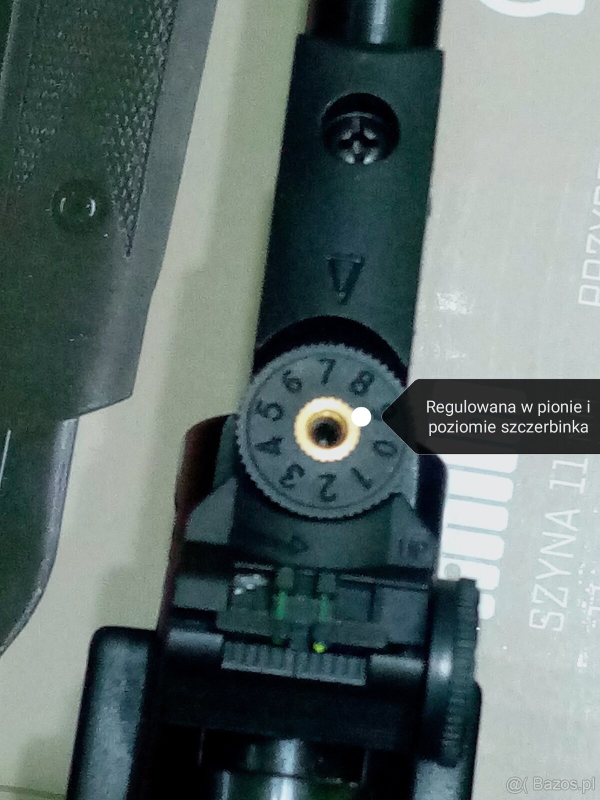 Wiatrówka sprężynowa łamana kal. 4,5 mm - 5