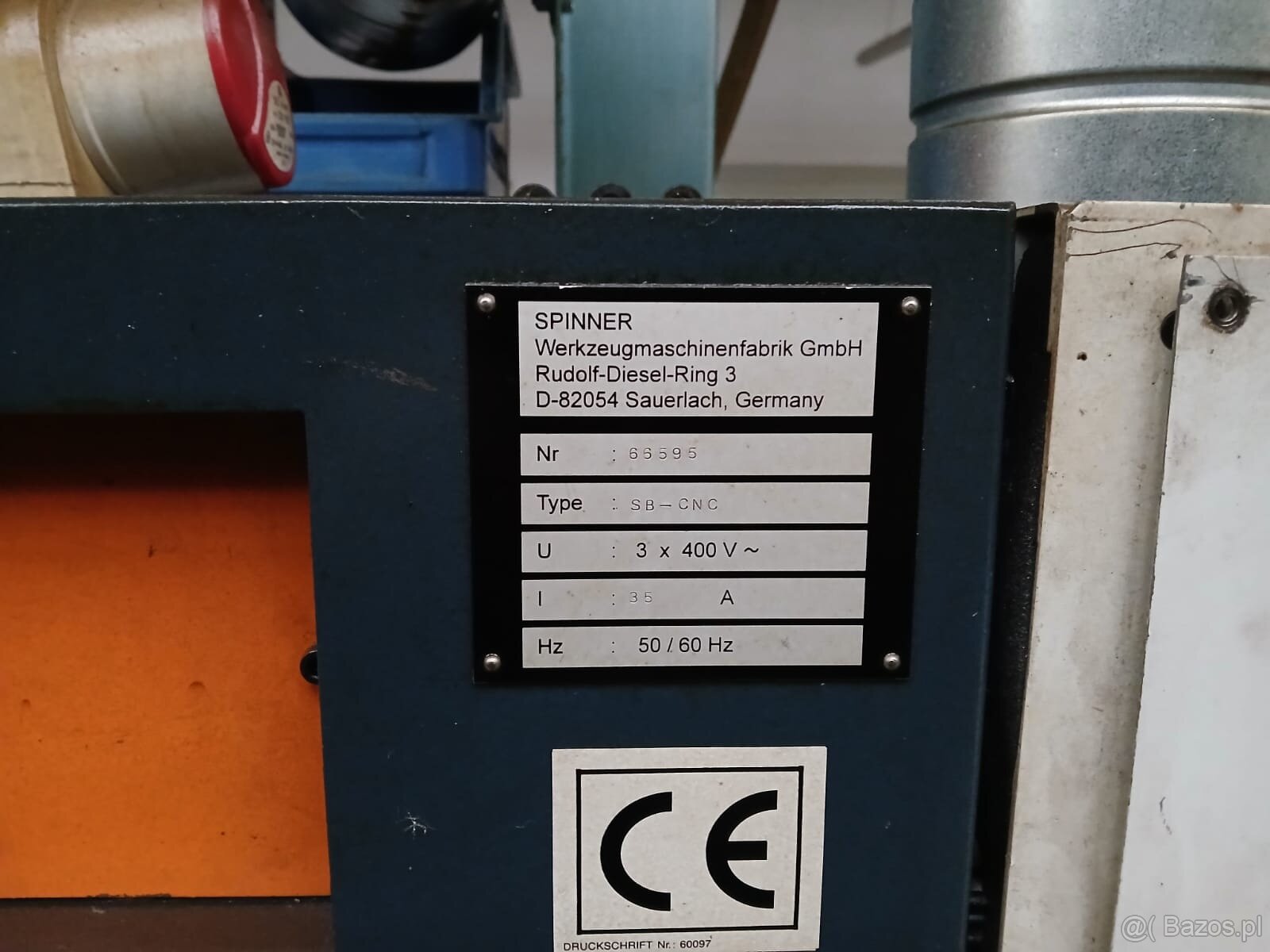 Tokarka SPINNER SB - CNC 66595 - 5