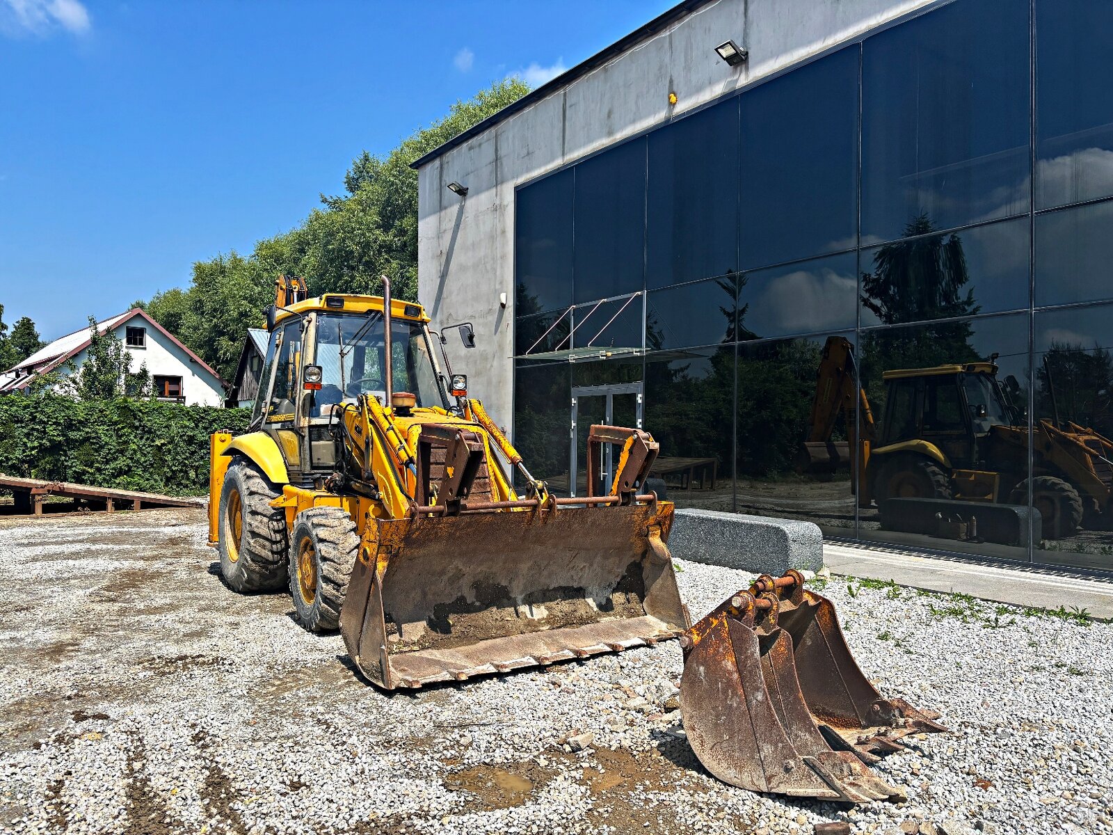 JCB 3CX KOPARKO-ŁADOWARKA 1996R | CAT 428 432 CASE 590 580 N - 5
