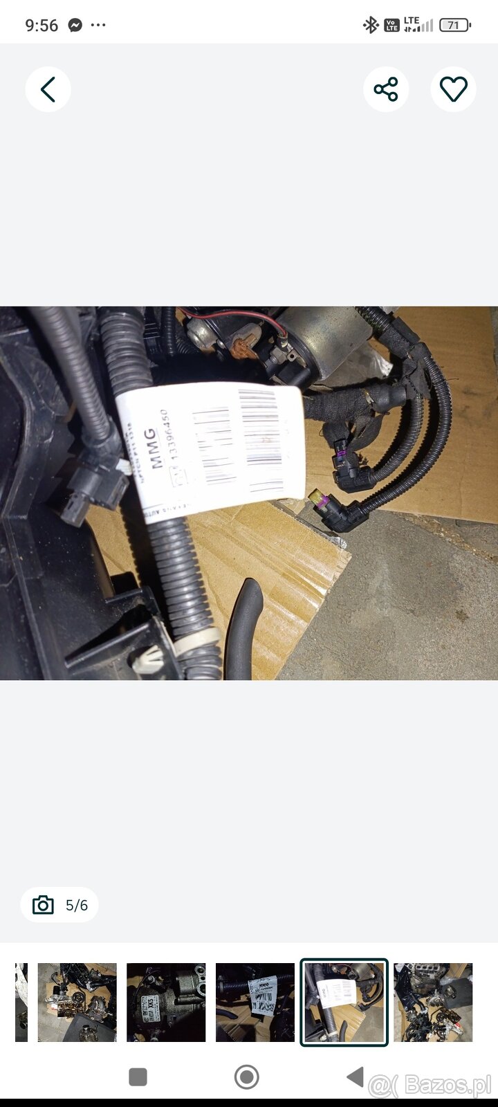 Silnik 1.4 turbo net Opel Meriva uszkodzony - 5