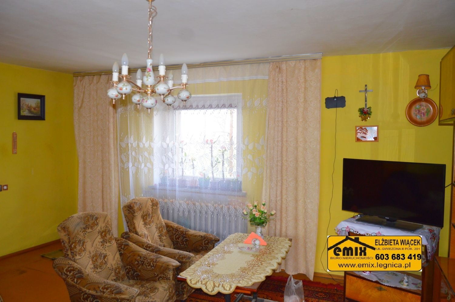 Dom w Niedaszowie k. Jawora, dwa garaże, działka 2692m2 - 5