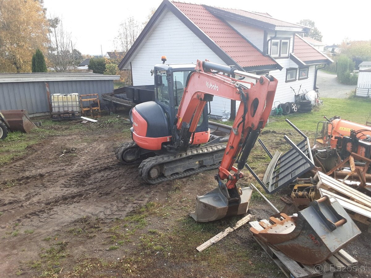 Koparka Kubota U55-4 - 5