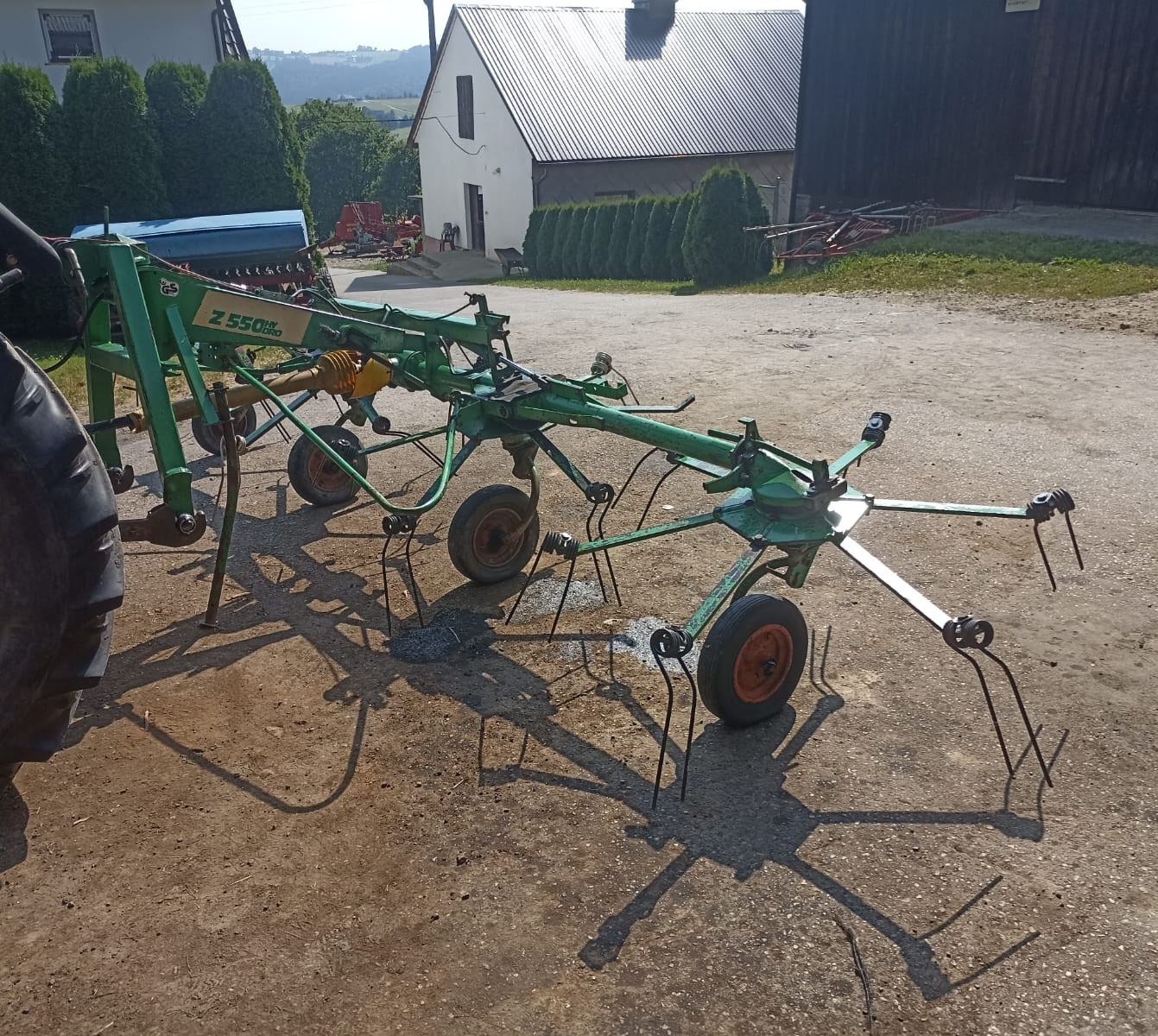 Przewracarka przetrząsacz karuzelowy Stoll Z 550 HYDRO - 5