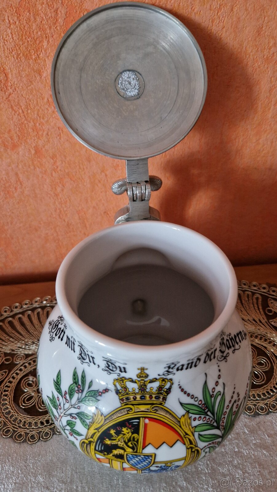 Porcelanowy Kufel z Bawarii - 5