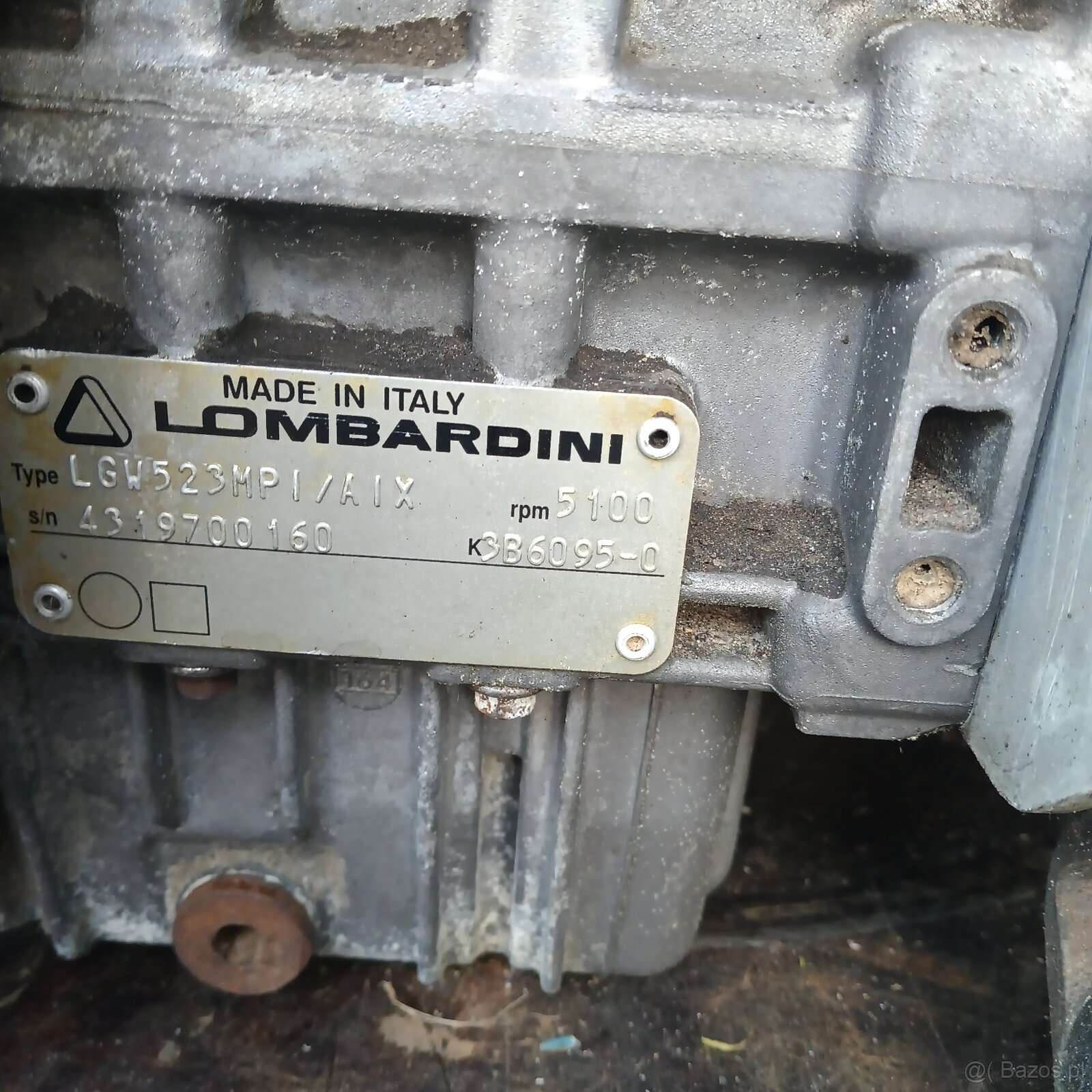 Silnik lombardini 500 - 5