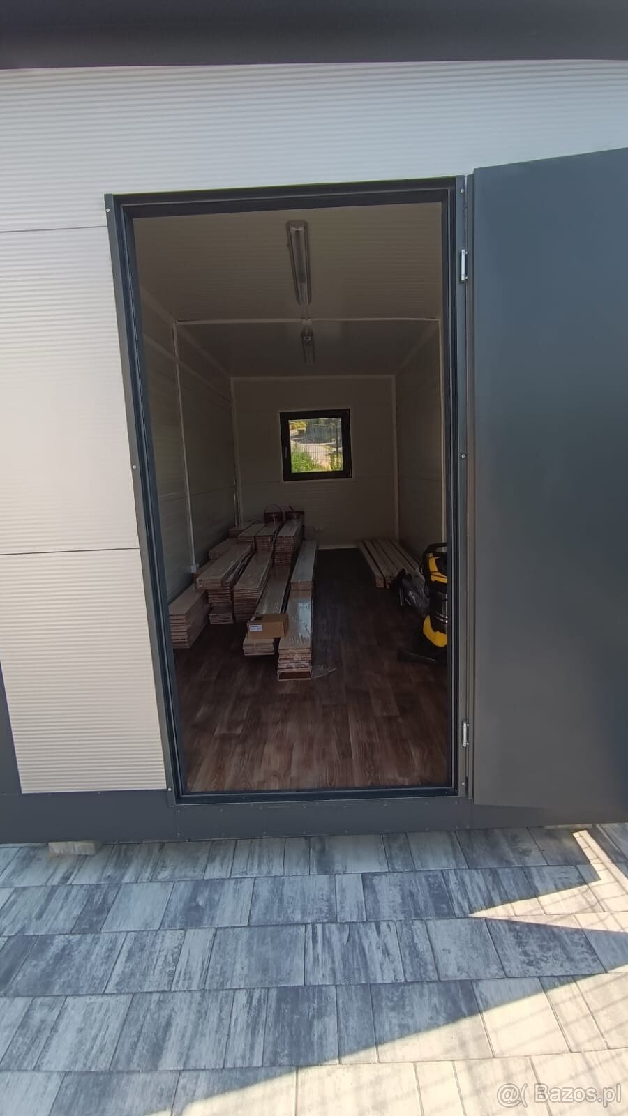 Kontener biurowy/ kontener stróżówka / kontener Magazynowy / - 5