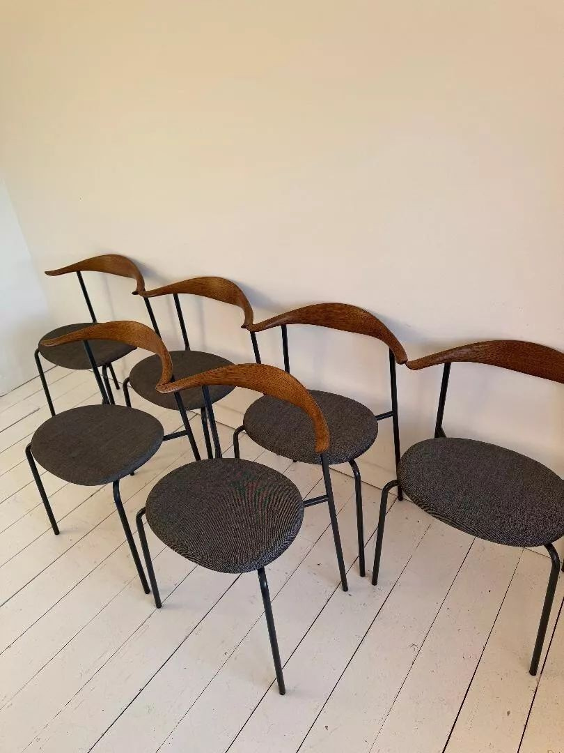 Krzesła Carl Hansen & Sohn zaprojektowane przez Hansa J. Weg - 5