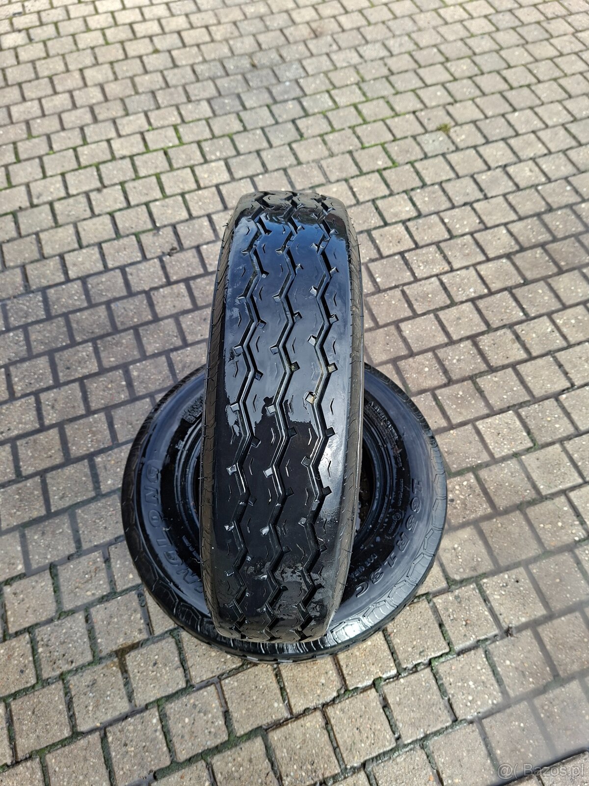 Opony 165/13 c LINGLONG LMC 9 bieżnik ok 8 mm nie naprawiane - 5