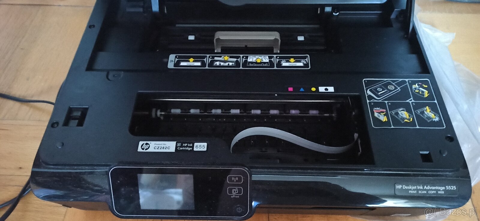 Drukarka HP Deskjet Ink Advantge 5525 na części - 5
