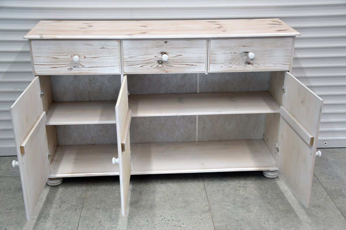 komoda z drewna sosnowego - jak nowa - 5