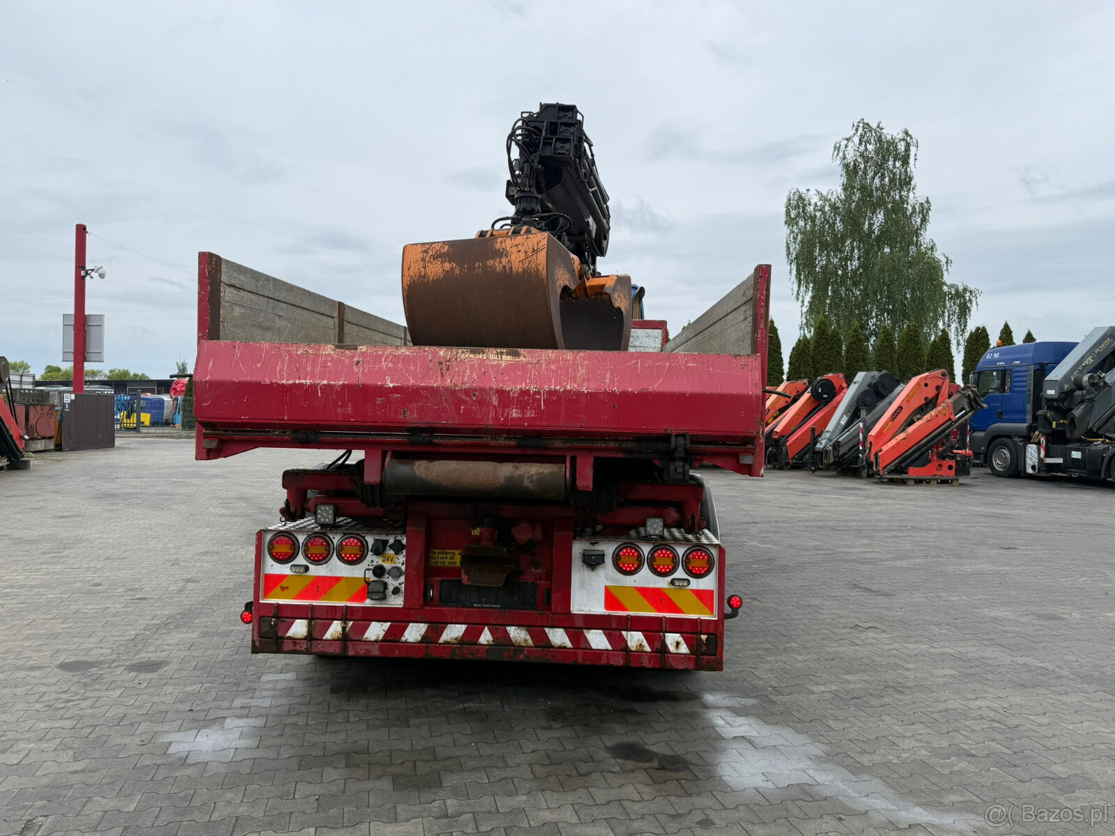 VOLVO FM500 8x4 tridem Hiab XS288-EP5 radio - 5