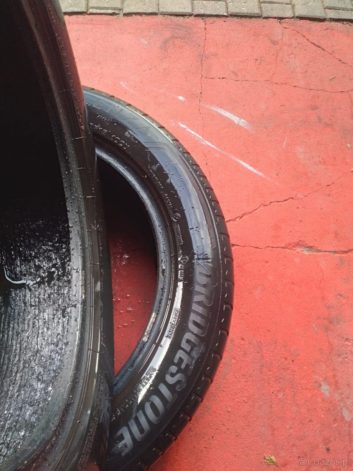 Opony BRIDGESTONE ALENZO 235/55/18 r rok 2020 100v nie napra - 5