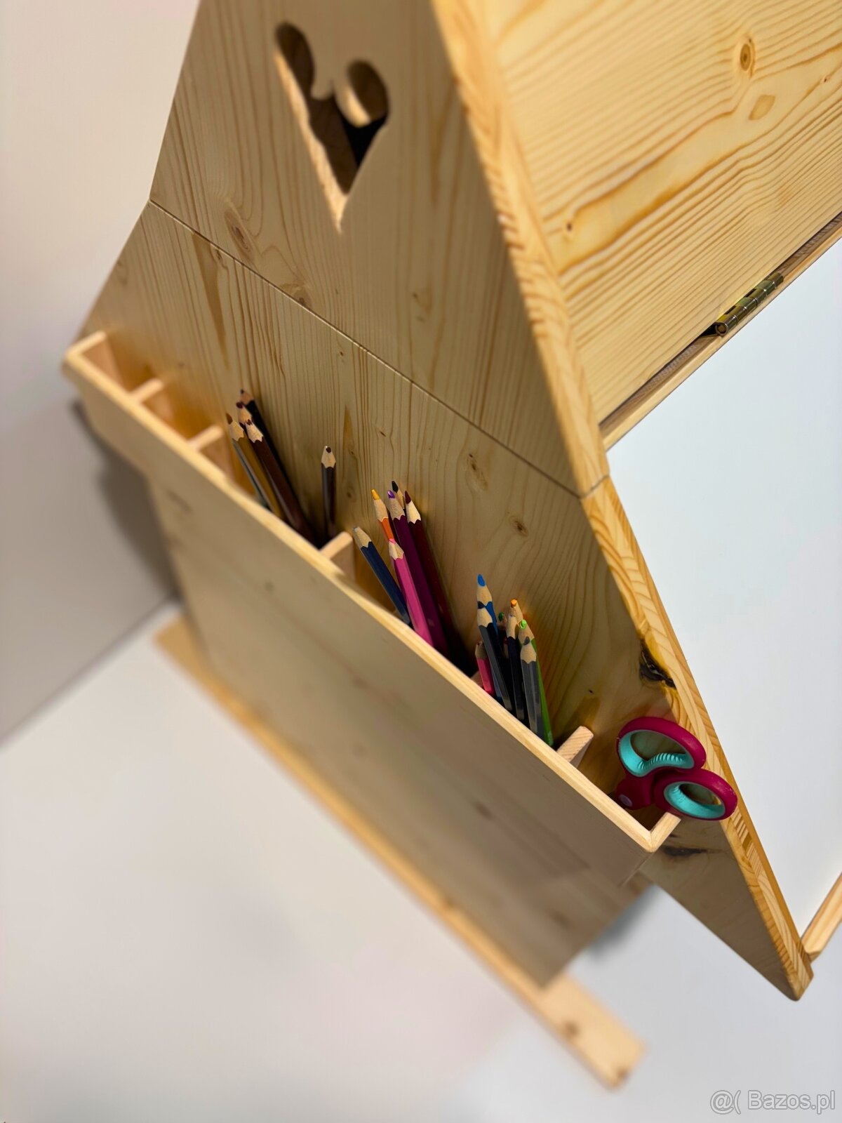 Zestaw mebli dziecięcych biurko/domek/skrzynia 4w1 z 2 tabor - 5