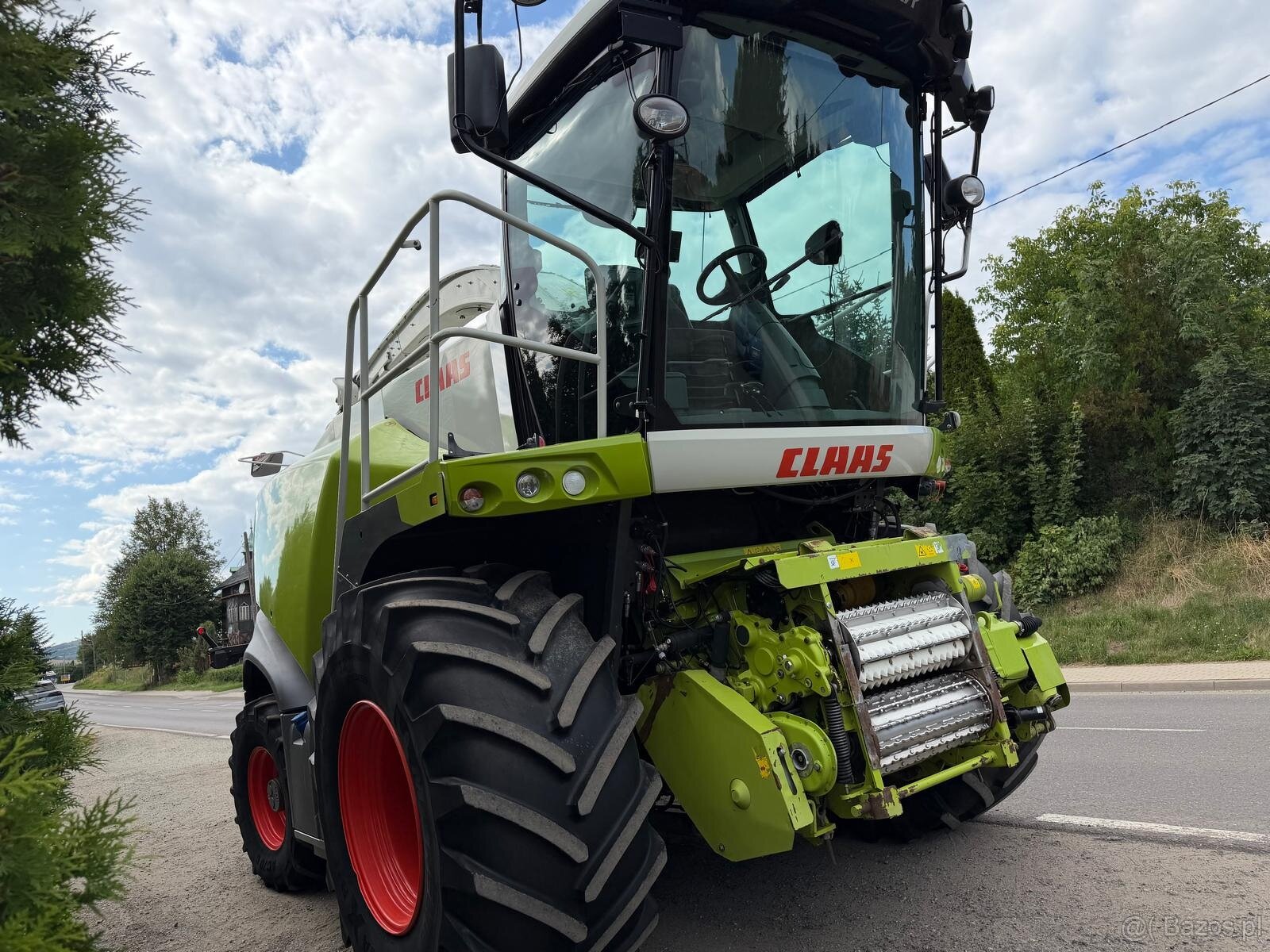 Sieczkarnia do kukurydzy Claas Jaguar 840 4x4 centralne sma - 5