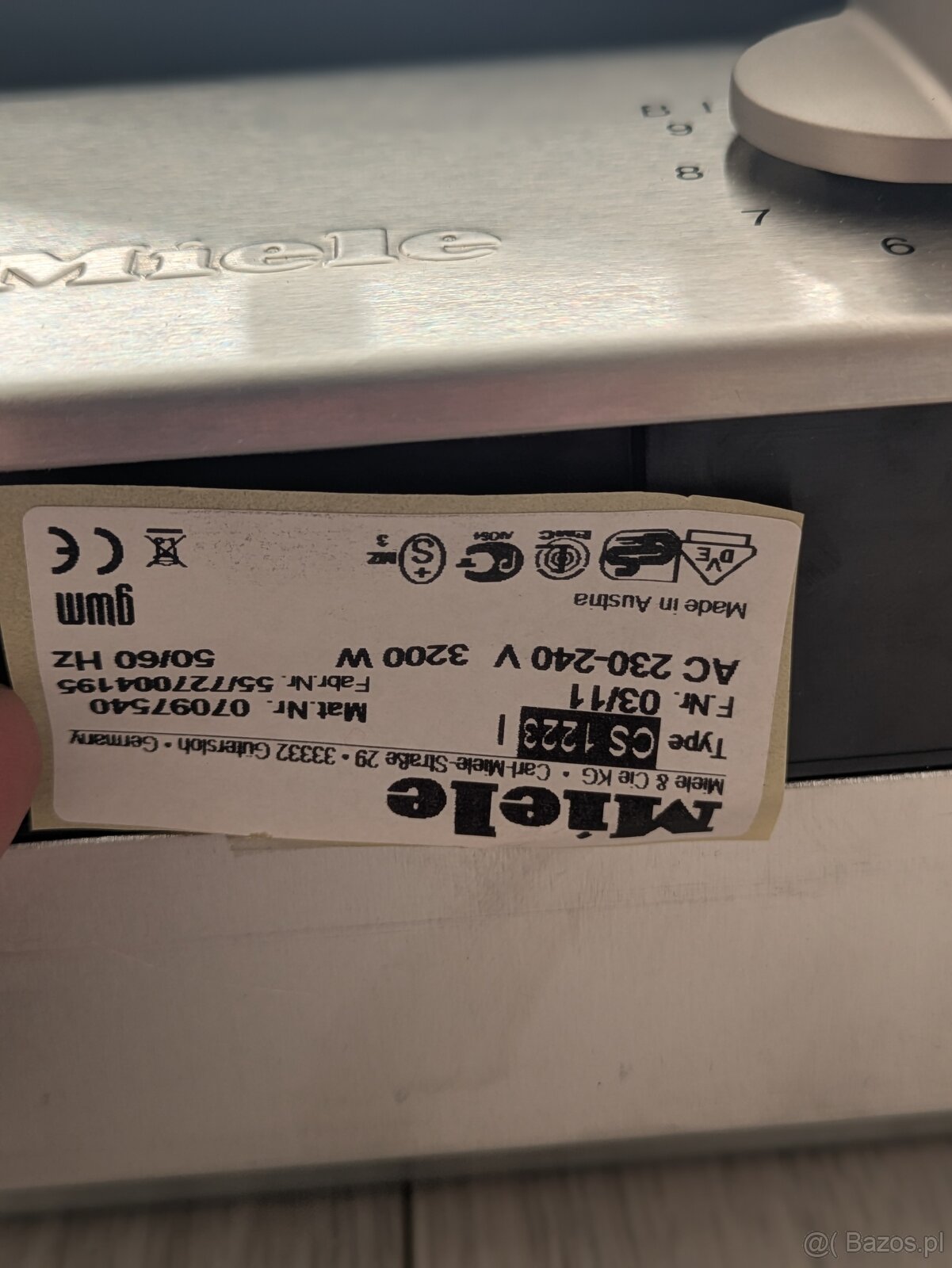 płyta indukcyjna Miele CS 1223 - 5